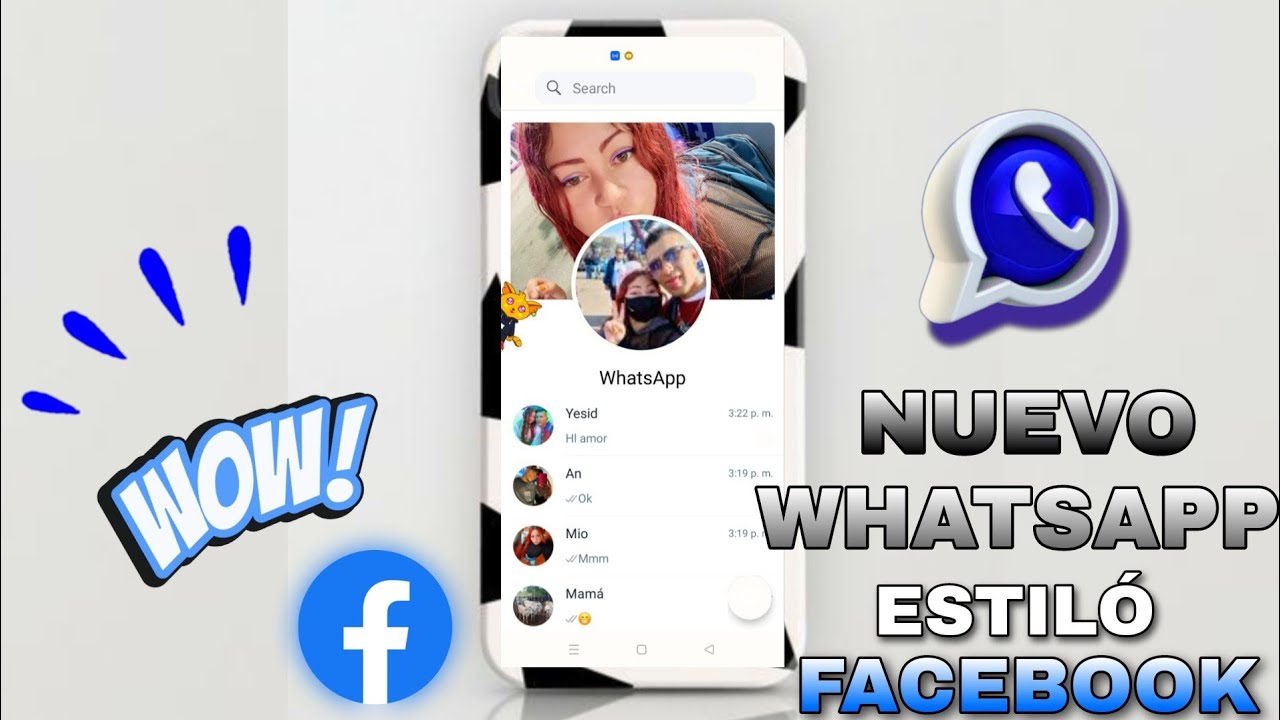 😱NUEVO WHATSAPP ESTILO FACEBOOK V90 DYOWA ACTUALIZACIÓN SEPTIEMBRE 2022