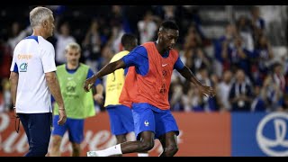 Coupe du monde 2022 : premier entraînement sous les projecteurs et climatisé pour les Bleus