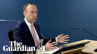 Matt Hancock tells Covid inquiry there was 'unhealthy, toxic culture' at No 10