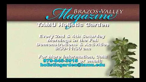 Dr. Sharon Colson tells us how to contact TAMU Hol...