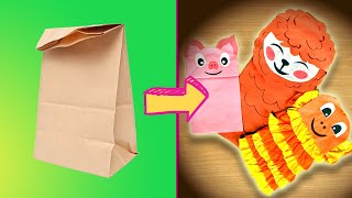 Craft Time: Paper Bag Pet Puppets | Crafts for Toddlers | Taking Care of Our Pets | Art with Kids