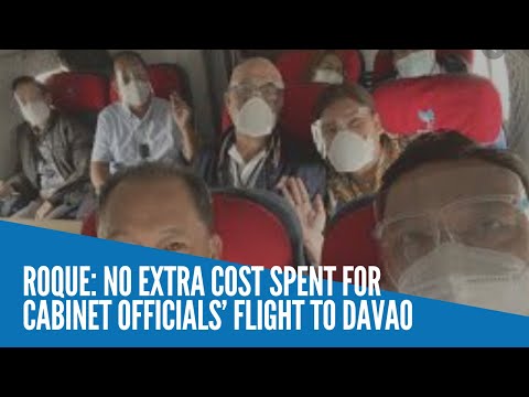 Roque: No extra cost spent for Cabinet officials’ flight to Davao