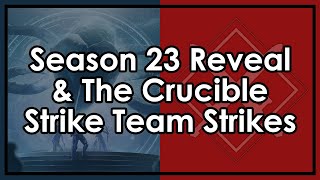 Datto Reacts: Season 23 Reveal, Crucible Strike Team's First Strike