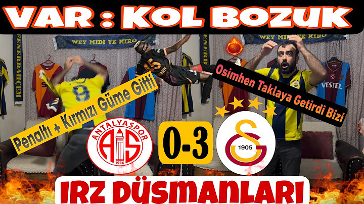 Delil Reis Galatasaray Maçı İzlerse ! Sezonun Golü Osimhen’den (Antalyaspor 0-3 Galatasaray) #keşfet
