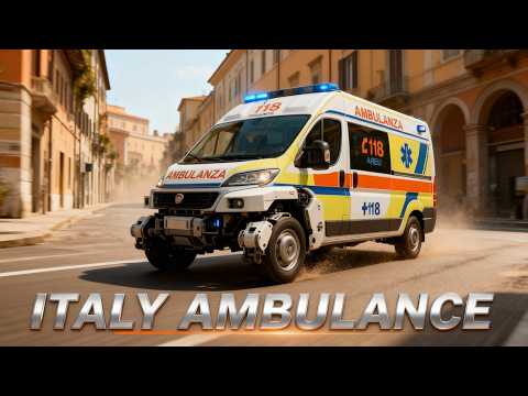 Italy AMBULANCE Evolution Incredible Transformation 