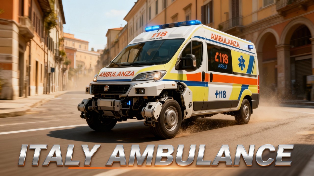 Italy AMBULANCE Evolution – Incredible Transformation!