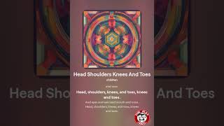 Head Shoulders Knees And Toes - version 2 - #kidsvideos #shorts #shortsfeed #short #shortvideo