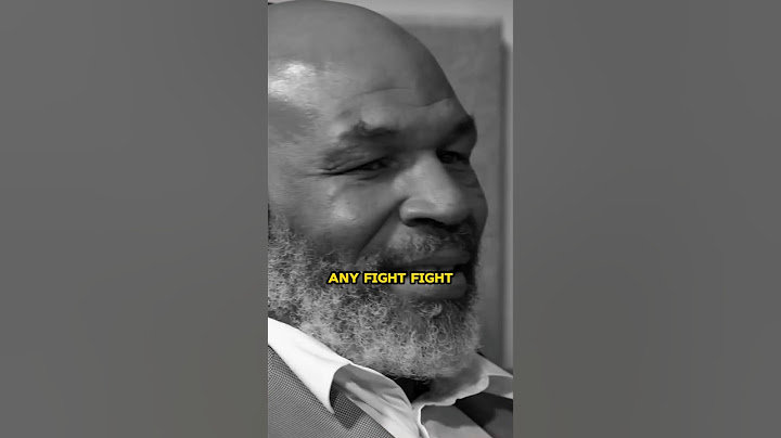 Mike Tyson had More Street Fights 😅