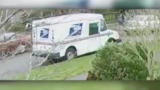 Person caught on camera stealing mail delivery truck in West Seattle