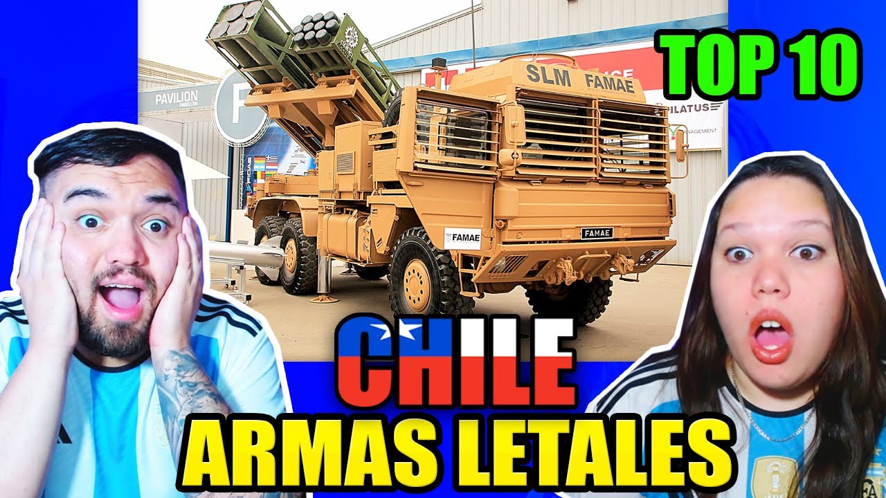 🇦🇷 ARGENTINOS reaccionan a 10 Armas más letales que tiene CHILE 😱