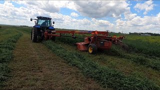 Getting Started With Chopping 1st Cutting Alfalfa Hay and Dealing With Hot Dry Winds!