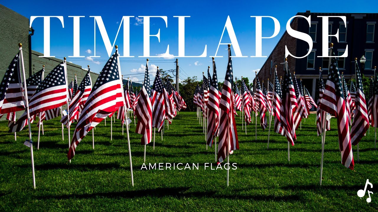American Flags Editing Timelapse Photography Edit YouTube