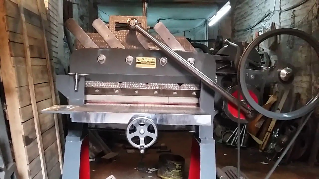 Paper cutting machine, 9915860885 YouTube