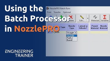 Using the Batch Processor in NozzlePRO
