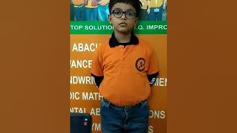 Double  x Double digit multiplication by 7 yr old Akshaj  Kumar Singh !! Ascent Abacus  demo#278