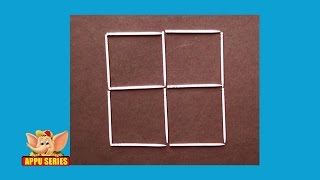 Toothpick Puzzle - Make 4 Squares from 3 screenshot 4