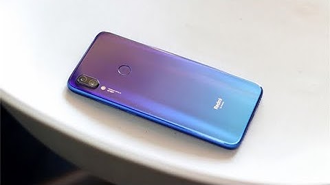 Thực hư về việc Redmi Note 7 có khả năng chống nước?