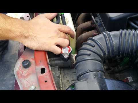 How to replace a radiator on suzuki sx4 part 1-1