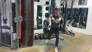 Split Stance Pallof Press