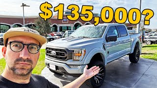 Ford Dealers Have GONE INSANE. $135,000 Trucks? So DUMB!