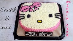 Cara Membuat Kue Ulang Tahun Hello Kitty sederhana dan simple - Durasi: 9.34. 