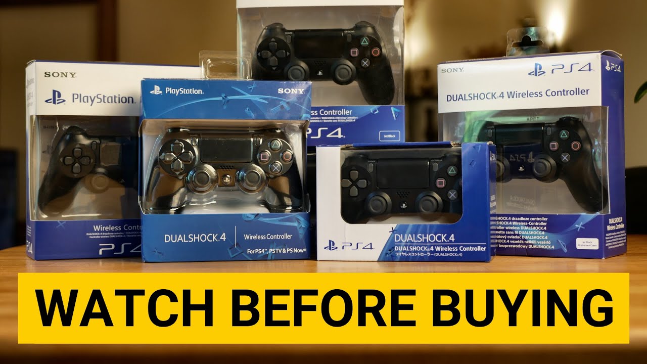 13x Ways to spot Fake PS4 DualShock 4 Controller including Packaging  (Before & After Buying) : r/PS4