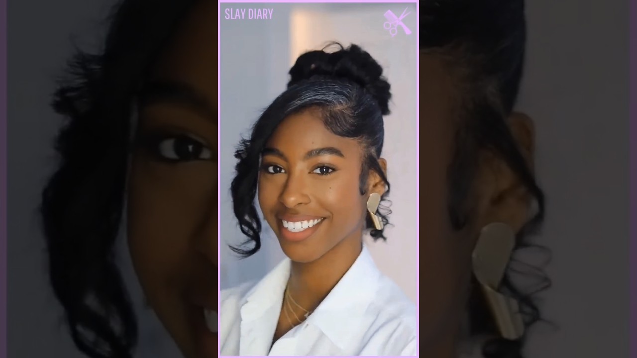 Quick & Easy Style 😍 #hair #hairstyle #viral #shortvideo #shorts #short #tutorial #trending #fyp