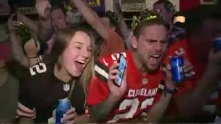 Browns Fans React to Browns First Win - Browns vs. Jets NFL
