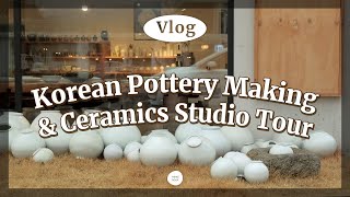 Pottery Making ASMR Vlog at Icheon Ceramics Village in Korea | Highway Driving with Sweet Jazz Music