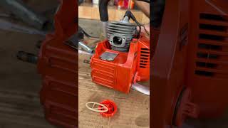 Check the engine compression after repairing the chainsaw — what do you think about it?