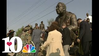 WBIR Vault: Alex Haley statue unveiled (1998)