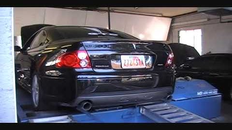 05 GTO Dyno Video