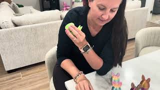 Watch Before Buying - 6PCS 3D Printed Easter Eggs Set with Articulated Rabbit Inside