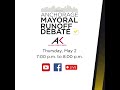 Watch our 2024 Anchorage Mayoral Runoff Debate | Alaska Public Media