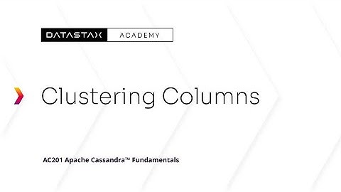 AC201 07 Clustering Columns