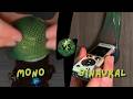 ASMR Mono &amp; 3D Binaural Slime for Overstimulation with Nature Background