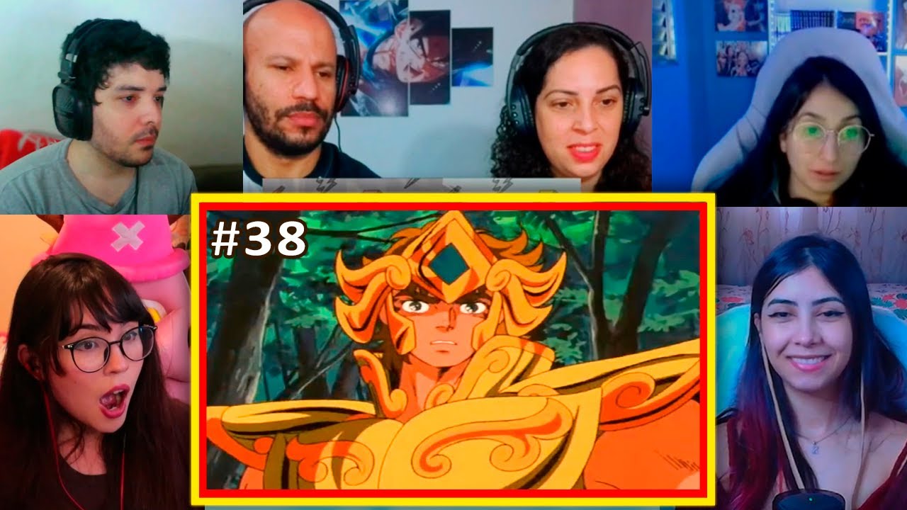 SEIYA vs AIORIA - CDZ ep 38 Dublado Completo [MULT-REAÇÕES]