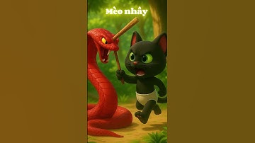 Mèo con bị rắn đỏ bắt đi  #shorts #cat #ai #meow #meo