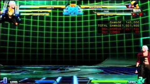 Marvel vs. Capcom 3: pointless training shenanigans part 2