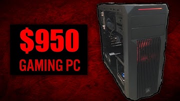 $950 Gaming PC 2017 - Time Lapse Build