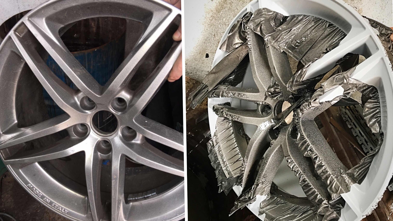 Stripping Removing Paint From Alloy Wheels With ACID YouTube Stripping Removing Paint From Alloy Wheels With ACID YouTube