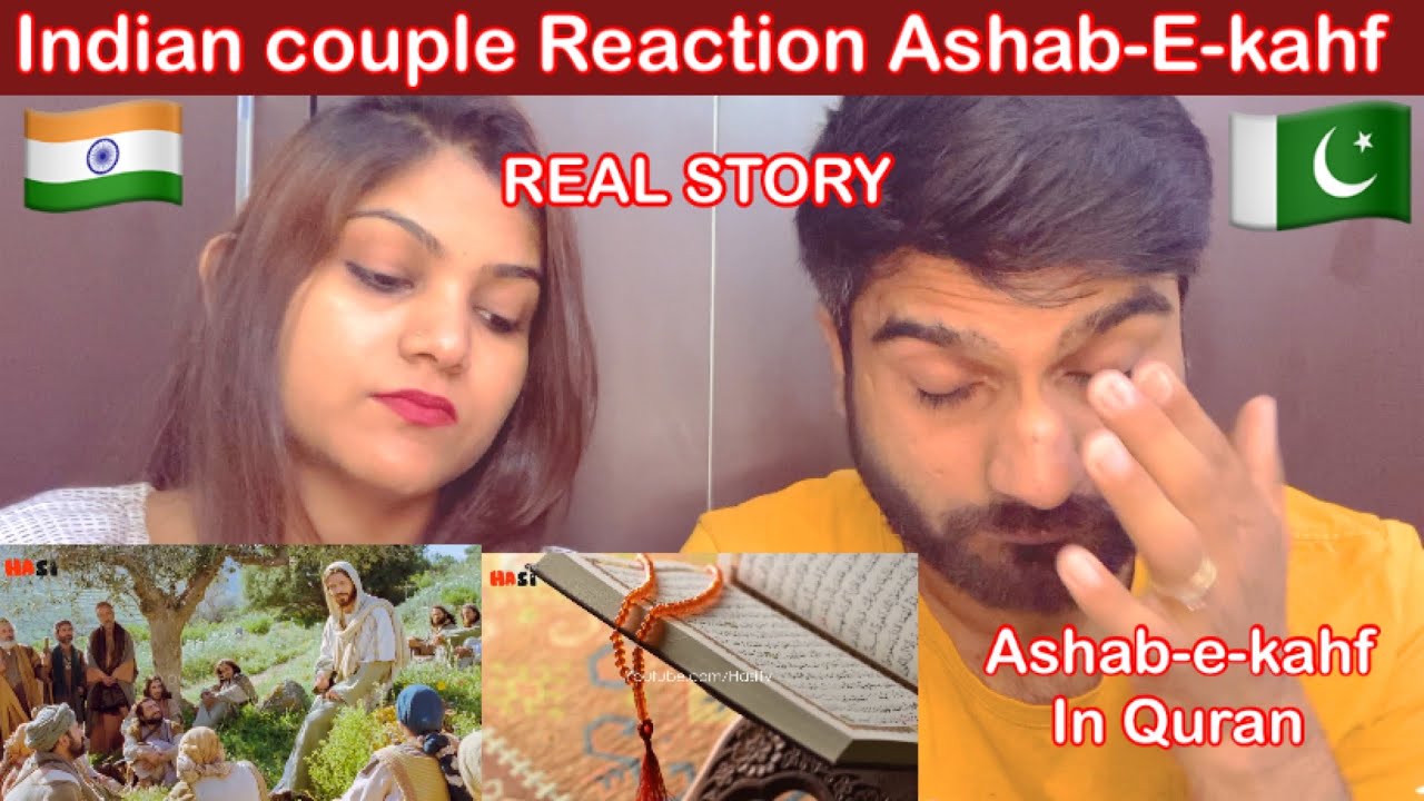 INDIAN couple Reaction | Real Story of Ashab-e-Kahf in Quran | #mrmrsreaction
