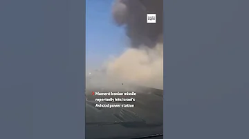 Iranian Missile Hits Ashdod Power Station 