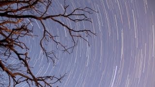 Canon 600D / T3i - Tree Starscape Time Lapse - Magic Lantern V2.3 - HD