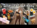 WHAT I EAT IN A WEEK as a senior in high school