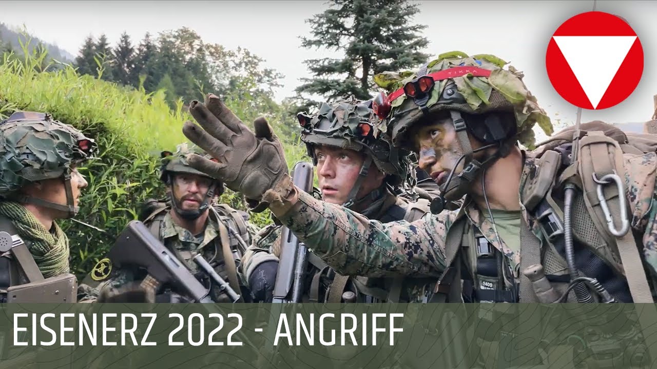 Ausbildungsübung "Eisenerz 2022" - Übungsphase "Angriff"