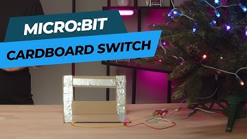 How to Make a Big Switch Out of Cardboard and Aluminum Foil (BBC Micro:Bit)(BBC micro:bit)