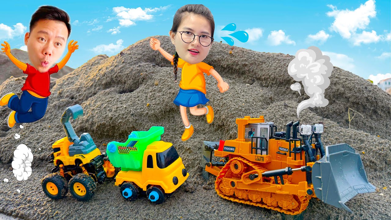 Changcady review xe máy ủi siêu ngầu, giúp đỡ xe ô tô tải, xe máy xúc