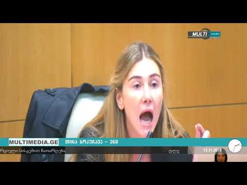 ირაკლი კობახიძისა და თინა ბოკუჩავას დაპირისპირება