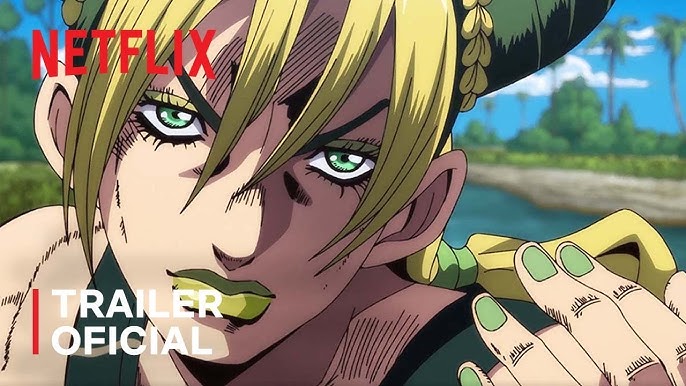 Jolyne- Meu xixi ta flutuando - stone ocean dublado 